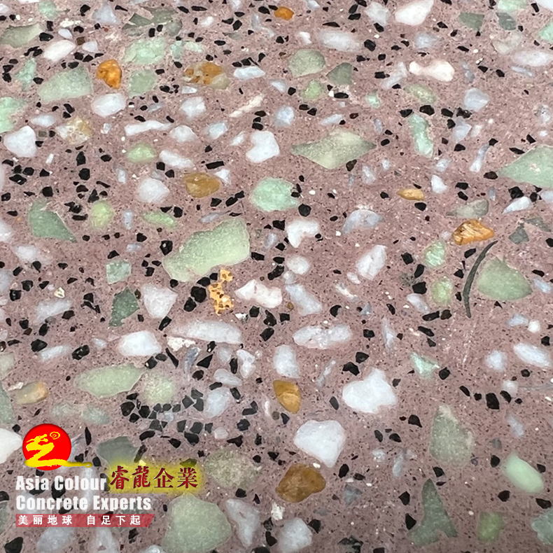 礫石聚合物藝術(shù)地面施工、工程報價