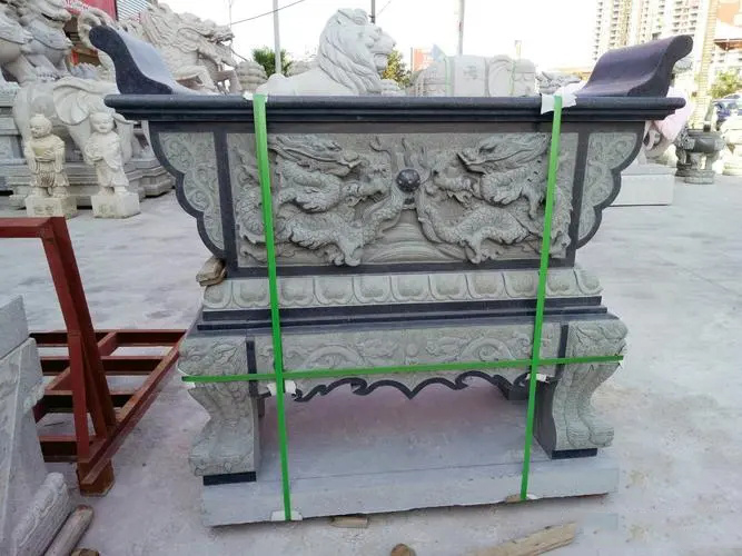 定制石雕 石雕供桌 寺廟石雕供桌 香桌定制 傳統(tǒng)石雕供桌