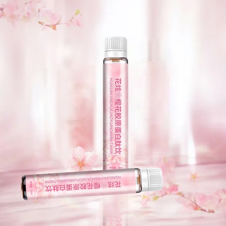 膠原蛋白口服液 櫻花膠原蛋白肽OEM 女性櫻花膠原蛋白肽代加工 櫻花膠原蛋白肽飲