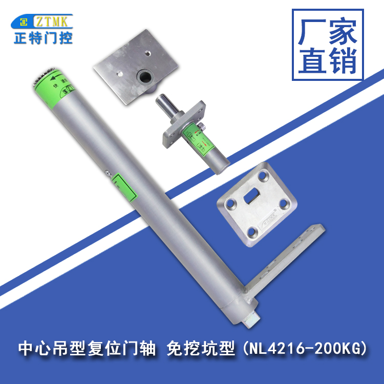 正特 預(yù)埋型中心吊型復(fù)位門軸  NL4216 免挖坑安裝
