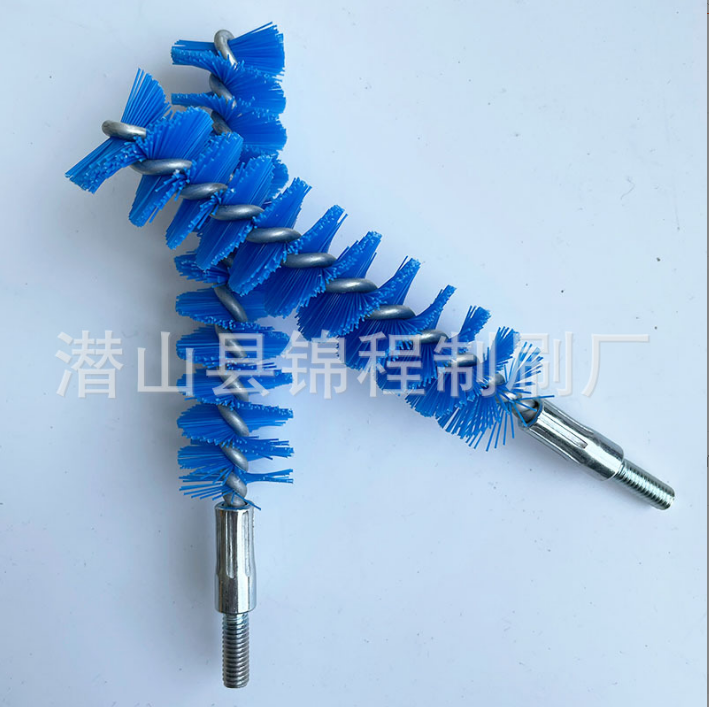 安徽供應(yīng)清洗吸管毛刷 尼龍試管刷扭絲刷管道刷定制 多功能內(nèi)孔細縫清潔刷價格