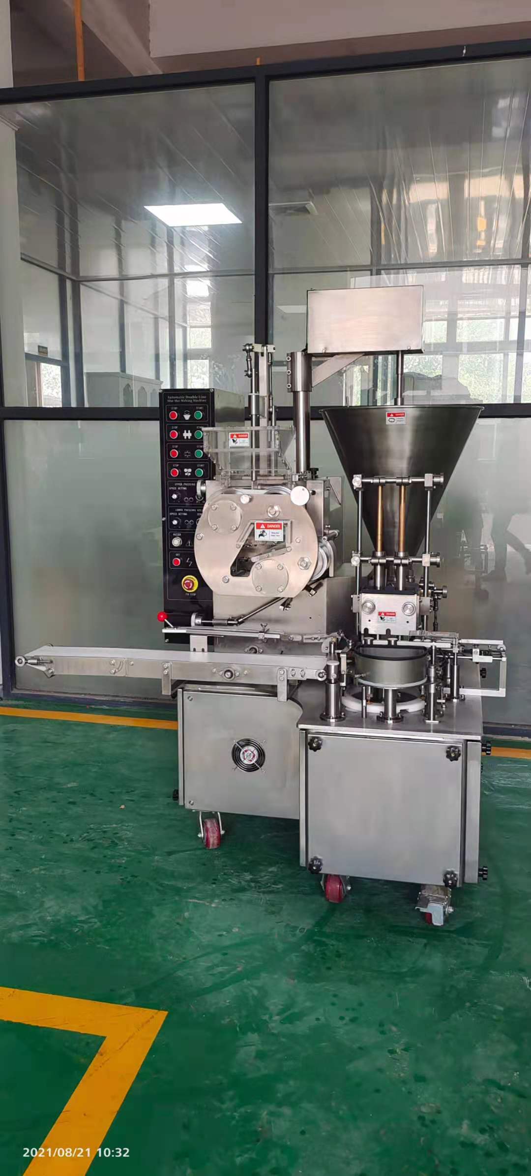 SM-200全自動雙排干蒸燒賣機(jī)