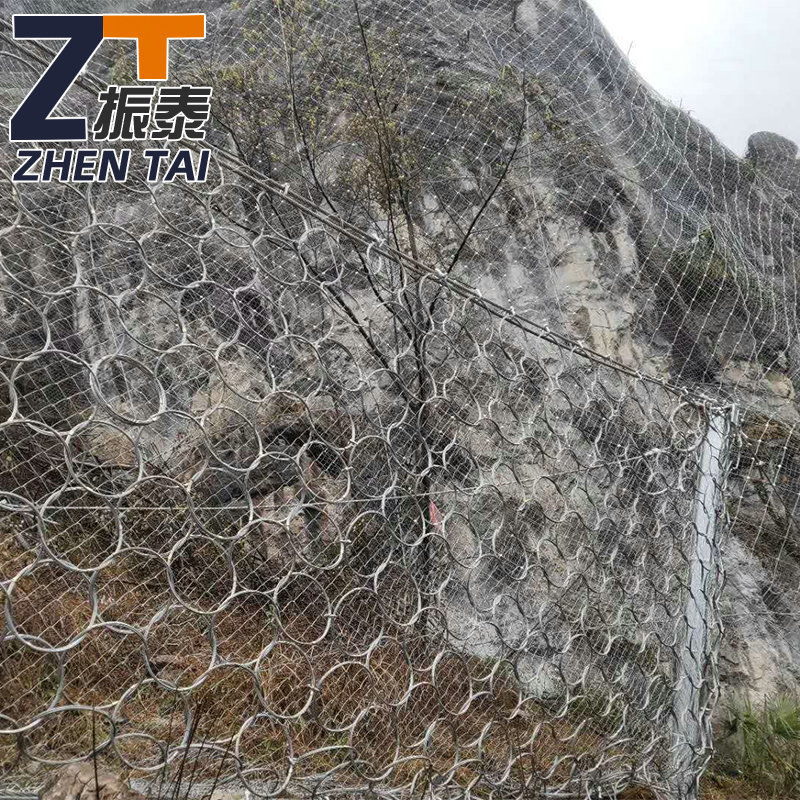 rxi-050被動防護網(wǎng) 山體滑坡柔性攔石護坡網(wǎng)rx-050被動邊坡防護網(wǎng)