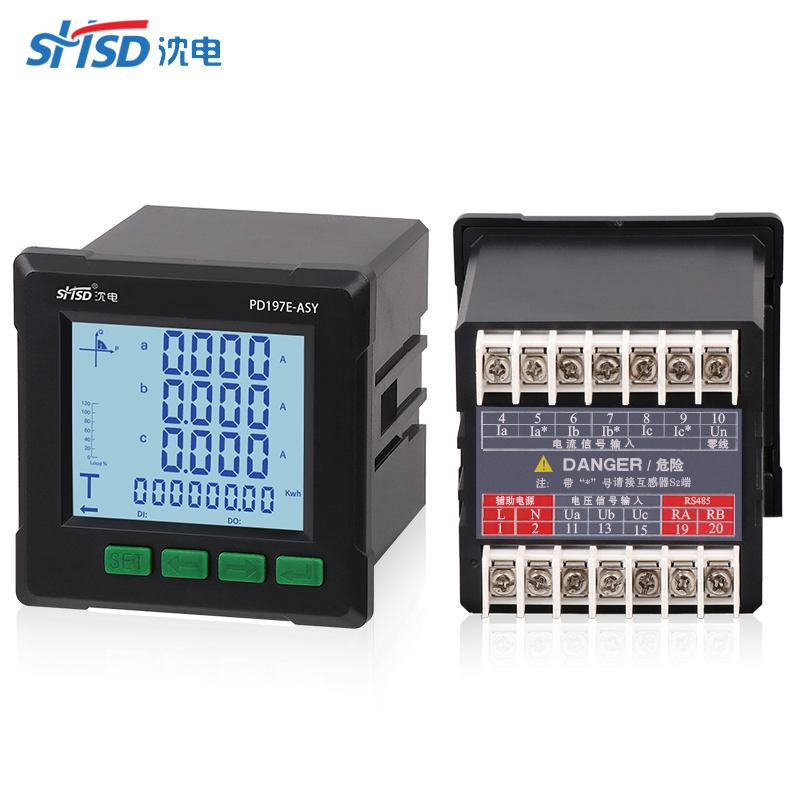 PD197E-ASY 三相液晶多功能電力儀表網(wǎng)絡(luò)