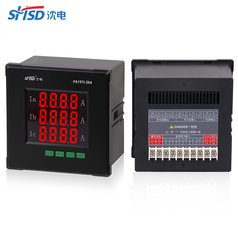 PA197I-3K4三相數(shù)碼顯示智能電流表