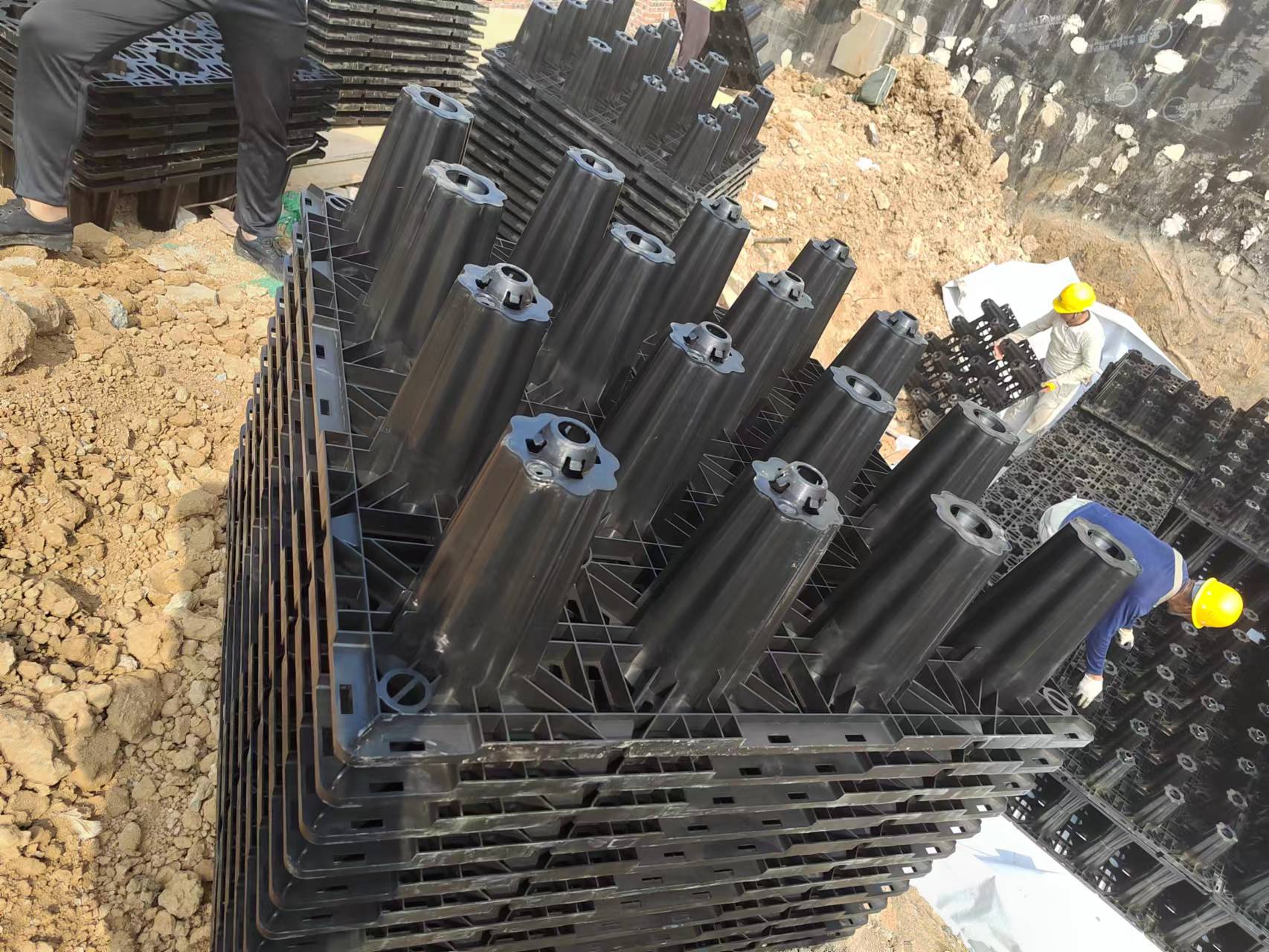 PP蓄水模塊 調(diào)蓄回用系統(tǒng)海綿城市設備雨水收集模塊 PP蓄水模塊供應商