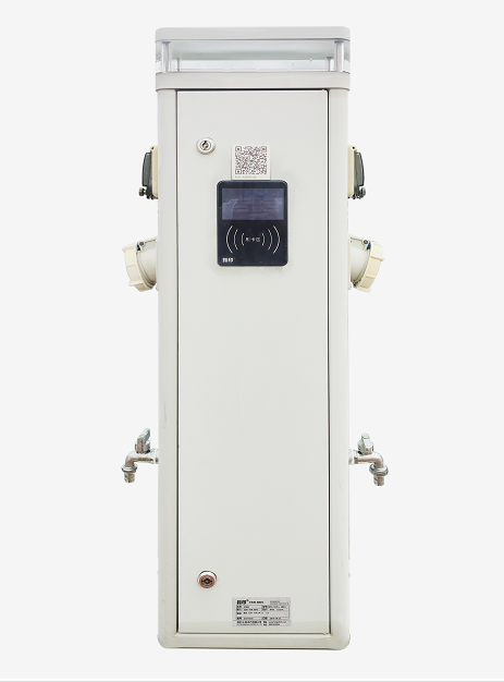 指印掃碼計(jì)費(fèi)智能低壓船舶岸電樁 不銹鋼拉絲材質(zhì) 岸電船舶充電樁