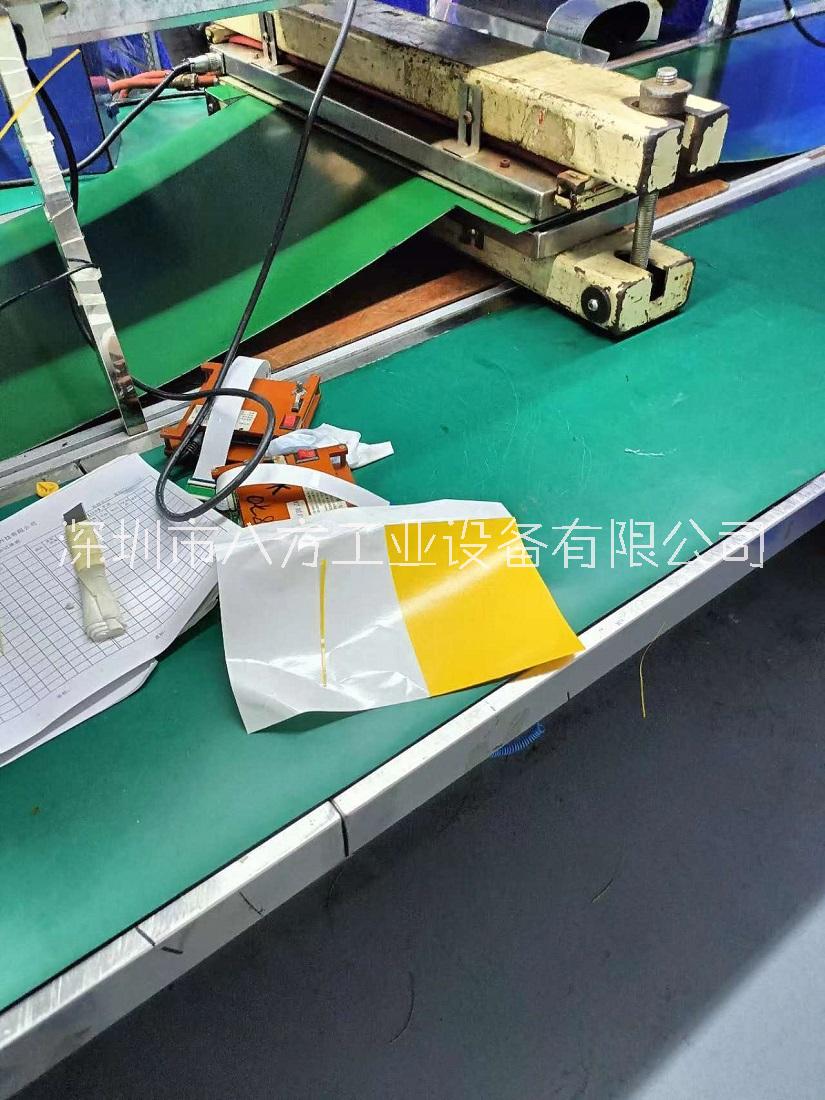 熔接皮帶線，深圳松崗沙井現(xiàn)場(chǎng)熔接皮帶線，電子手機(jī)組裝流水線熔接皮帶線