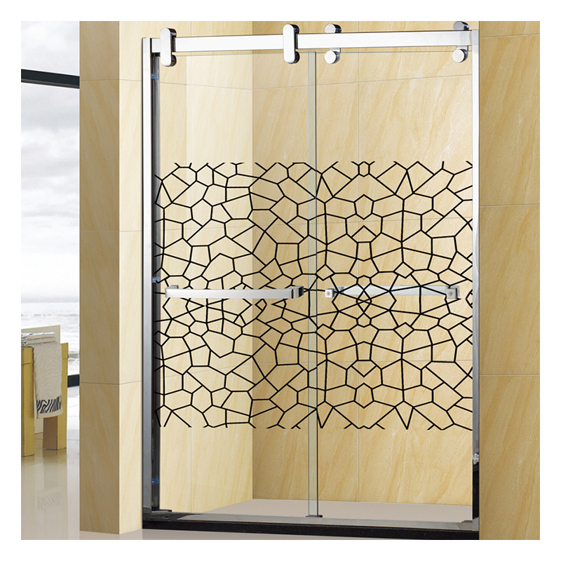 佛山一字型公寓式簡易家用沐浴房廠家定制 酒店鋼化玻璃整體淋浴房價格