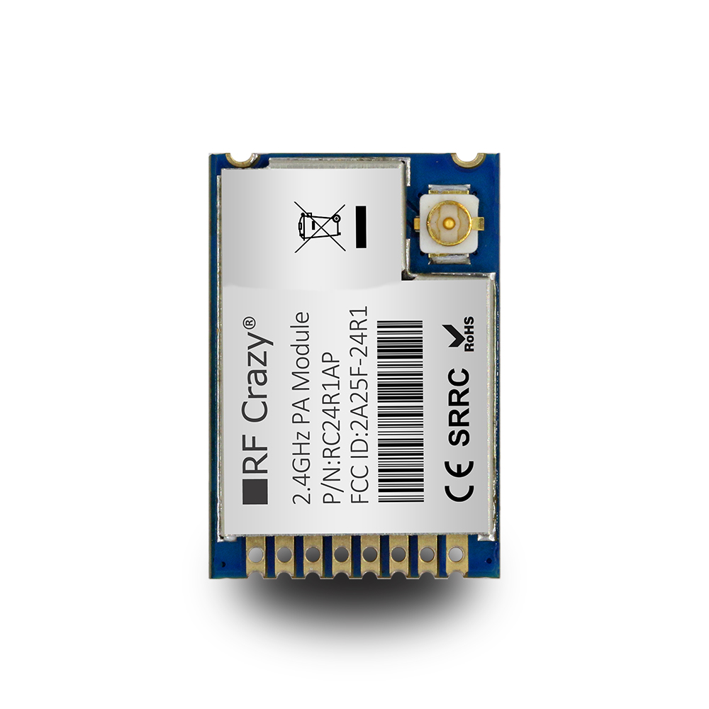 基于Si24R1對比CC2500nRF24L012.4GHz射頻前端放大器PA無線射頻模塊