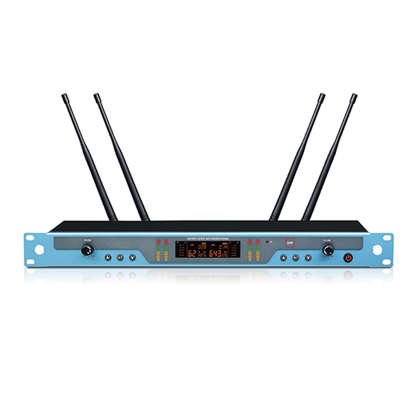 英旗 SKM5555DHH 一拖二紅外對頻無線會議（雙方管）話筒 音視頻會議系統(tǒng)解決方案 會議廳話筒音響系統(tǒng) 會議室音響