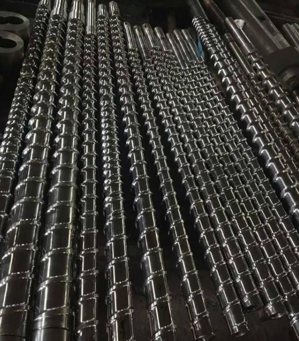 泡沫塑料螺桿高低壓吹膜螺桿 排氣擠出機(jī)炮筒