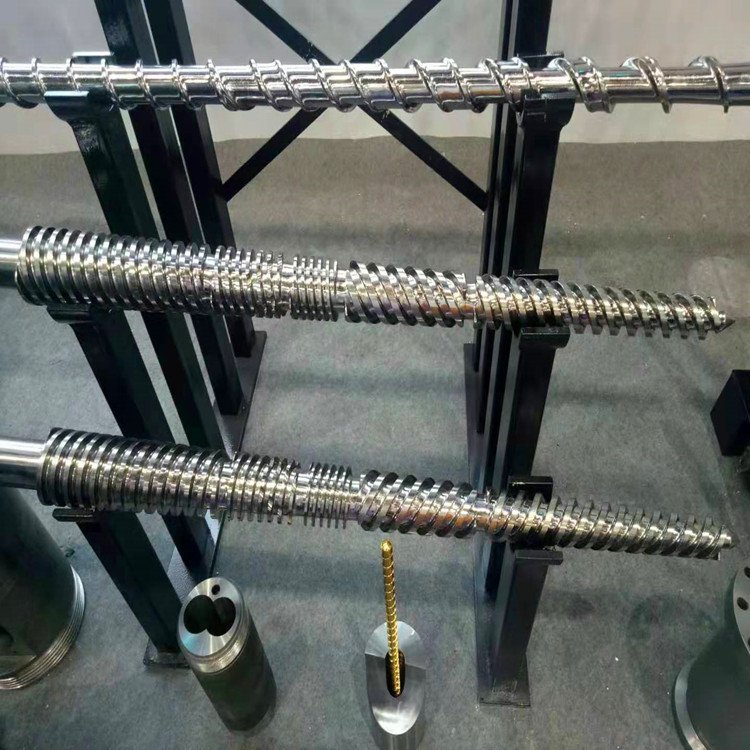 供應(yīng)耐磨51 65 80 92錐雙螺桿機(jī)筒 雙合金