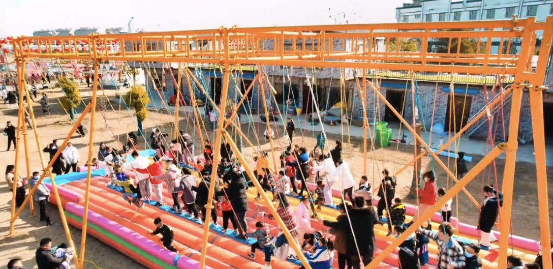雙龍秋千 空中雙龍秋千 戶外景區(qū)高空場地游藝設(shè)施承建