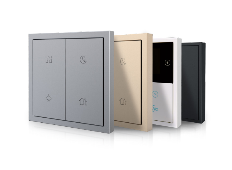 全屋智能開關(guān)燈控 智能燈光系統(tǒng) 86型面板開關(guān)燈光控制系統(tǒng) 智能家居方案