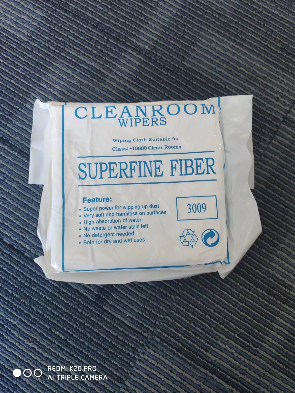 超細無塵布 首彩無塵布工業(yè)擦拭布防靜電UV噴頭超細纖維除塵擦油布清潔布