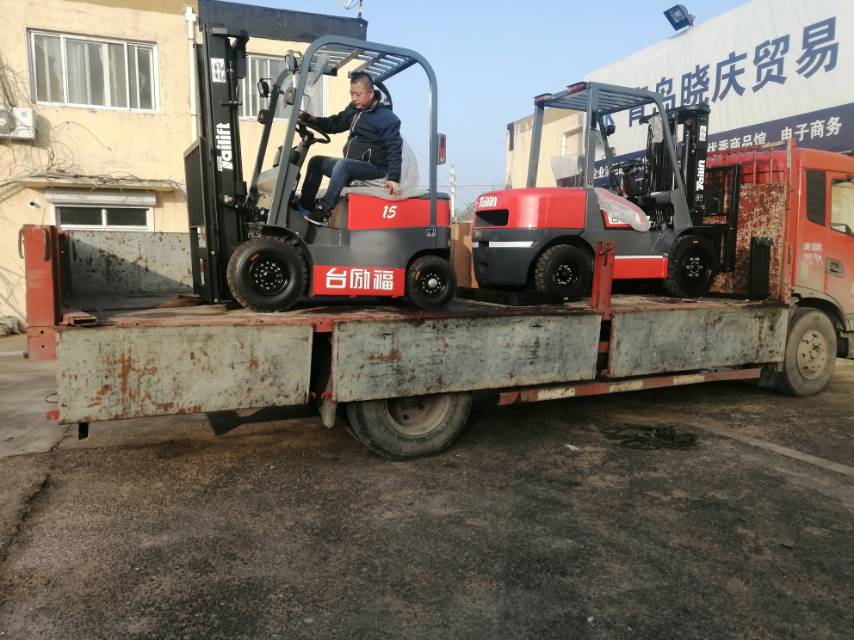 山東青島電動叉車新能源 合力叉車證