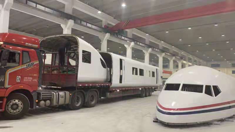 定制高鐵模型批發(fā) 高鐵模型教學(xué) 和諧號大型高鐵動車 高鐵模擬倉 20米復(fù)興號高鐵模擬艙