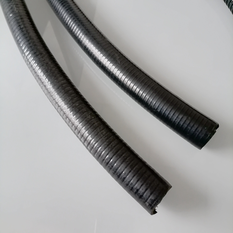 平包塑金屬軟管 PVC絕緣金屬電纜護(hù)套 耐高溫蛇皮管8-100mm 平包塑金屬軟管