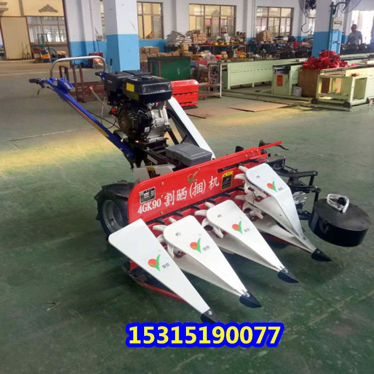 簡易座駕割捆機 手扶割捆機 小麥收割打捆機