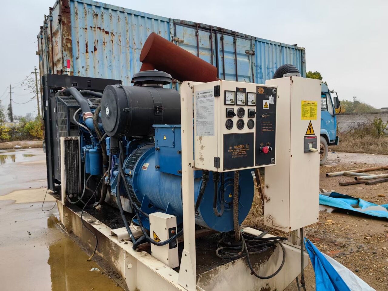 處理 帕金斯450千瓦發(fā)電機(jī)組