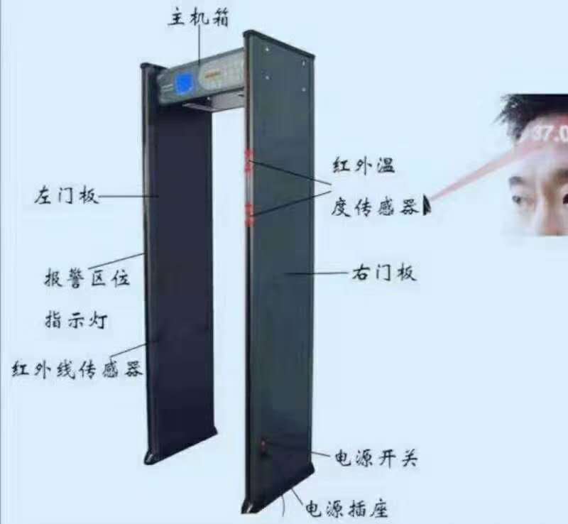 地鐵站安檢門 適用于火車站高鐵站安全檢查金屬探測(cè)門