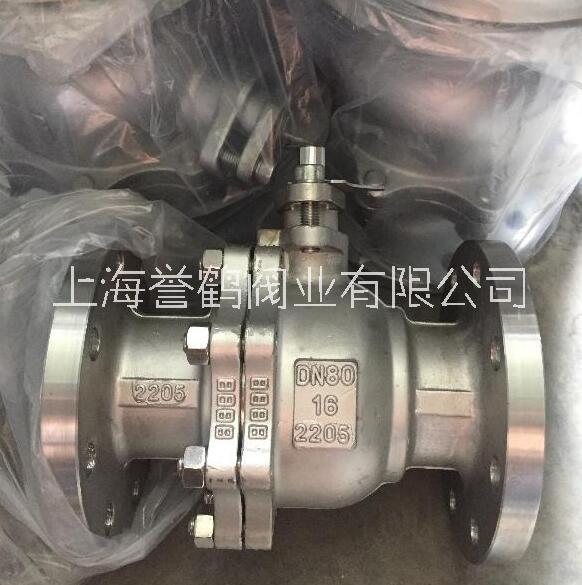 2205雙相鋼電動美標球閥 法蘭連接 智能一體電動 耐海水