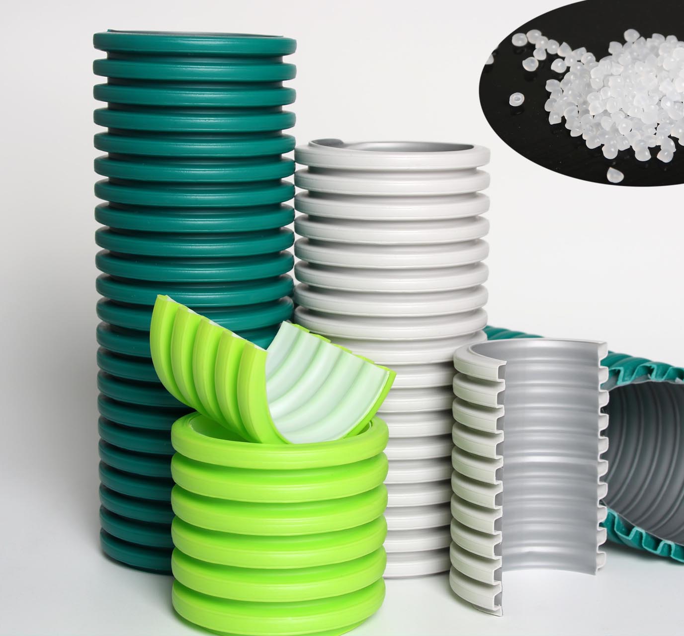 四川中恩HDPE雙壁波紋管價(jià)格 HDPE雙壁波紋管廠家 西安PE管件管材批發(fā)