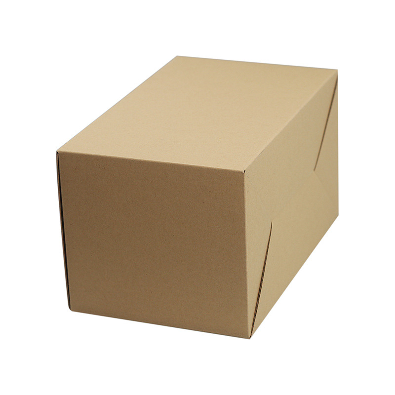 牛皮紙包裝盒折疊禮物包裝紙盒批發(fā)彩色通用產(chǎn)品包裝紙盒子供應(yīng)