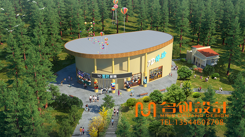 長沙室外建筑效果圖制作