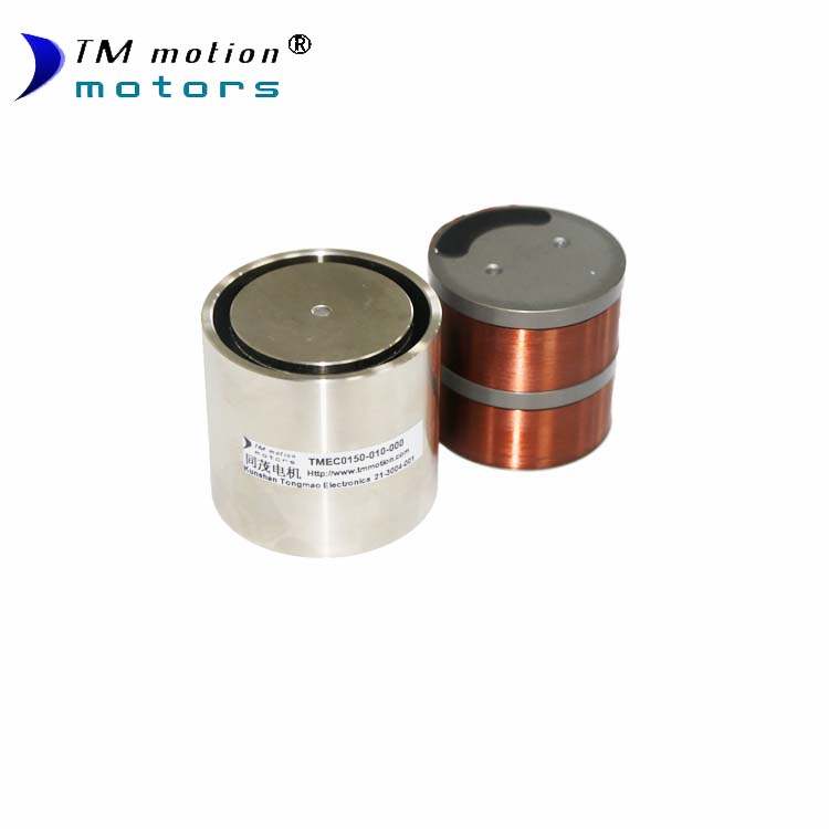 同茂供應(yīng)的圓柱型音圈電機(jī)TMEC0150-010-000峰值推力150N短行程電機(jī)