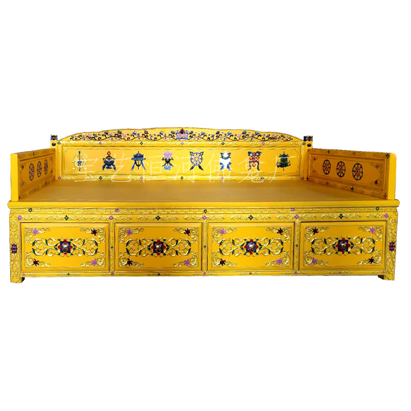 藏式法床上師法座西藏家具