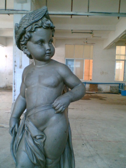 廠家批發(fā)玻璃鋼雕塑人物仿鑄銅人物雕塑