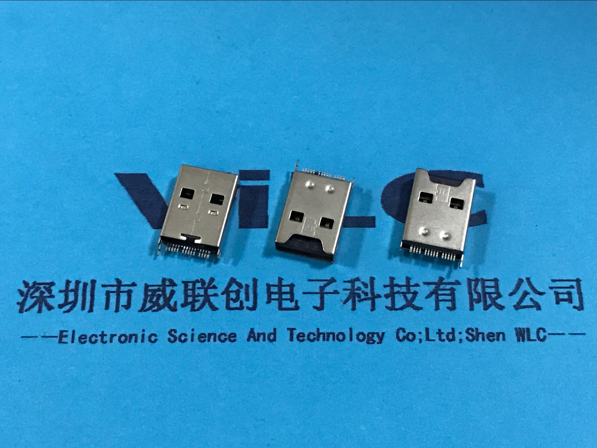 3.0-USB焊線式 翻蓋OTG公頭+安卓二合一AM OTG連接器