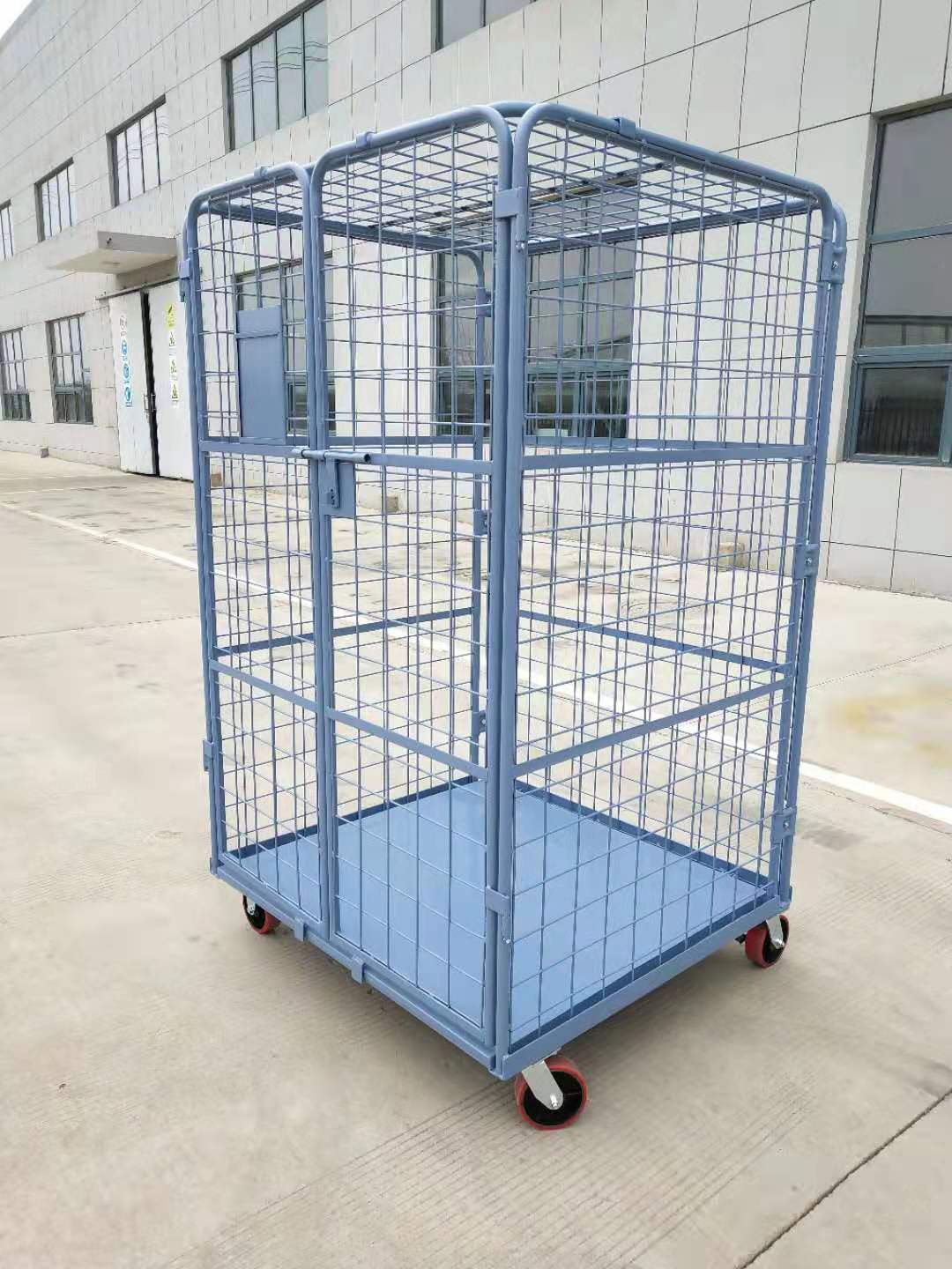 江蘇供應(yīng)噴塑物流臺(tái)車1200X1100X2000報(bào)價(jià) 江蘇物流臺(tái)車定制