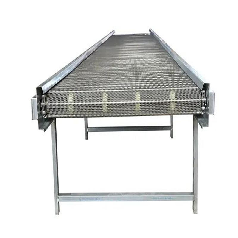 漳州廈門橡膠帶輸送機(jī)輸送帶 不銹鋼履帶