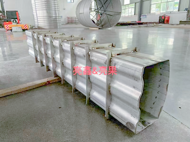 亮果專業(yè)加工馬弗罐爐膽 不銹鋼復合波紋爐膽 310S高溫爐膽