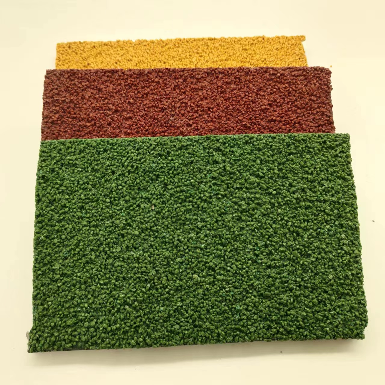 陶瓷顆粒防滑路面 園步道出入口路面彩色陶瓷顆粒  防滑路面材料 耐磨性好堅固耐用，美觀，硬度高