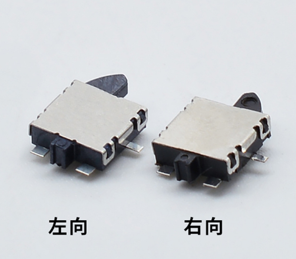 兩腳貼片檢測開關(guān) 帶柱尖頭微觸 雙向微動(dòng) 復(fù)位限位 偵測開關(guān) 輕觸開關(guān)