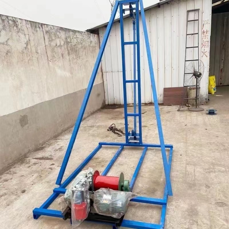 建筑工程摩擦樁用哈兒吊提升機(jī)/人工挖孔樁用小型吊機(jī)/快速卷揚(yáng)機(jī)