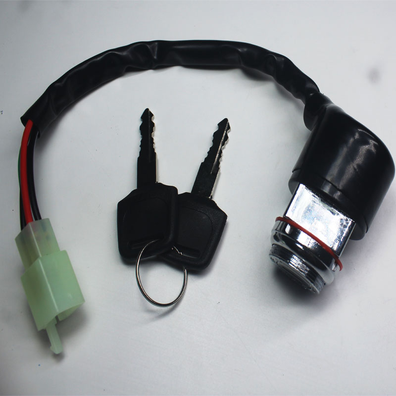 工廠配套方頭CG125摩托車電門鎖ATV沙灘車點(diǎn)火開關(guān)