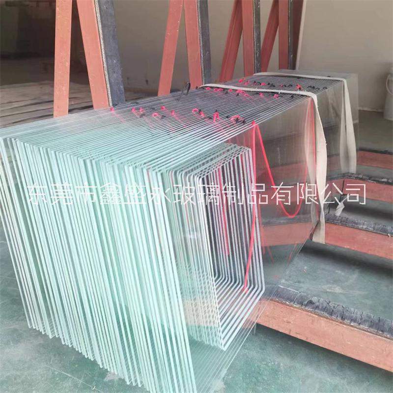 衣柜門玻璃廠家加工直銷4mm超白鋼化玻璃視窗面板按圖開缺洗內(nèi)孔 超白鋼化玻璃廠家