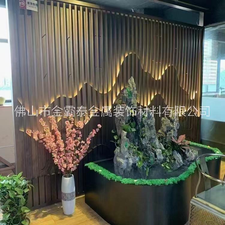 會館隔斷屏風酒店鏤空隔斷金屬板