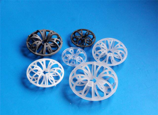 四氟鮑爾環(huán) 50mm  優(yōu)質(zhì)四氟鮑爾環(huán) 化工填料