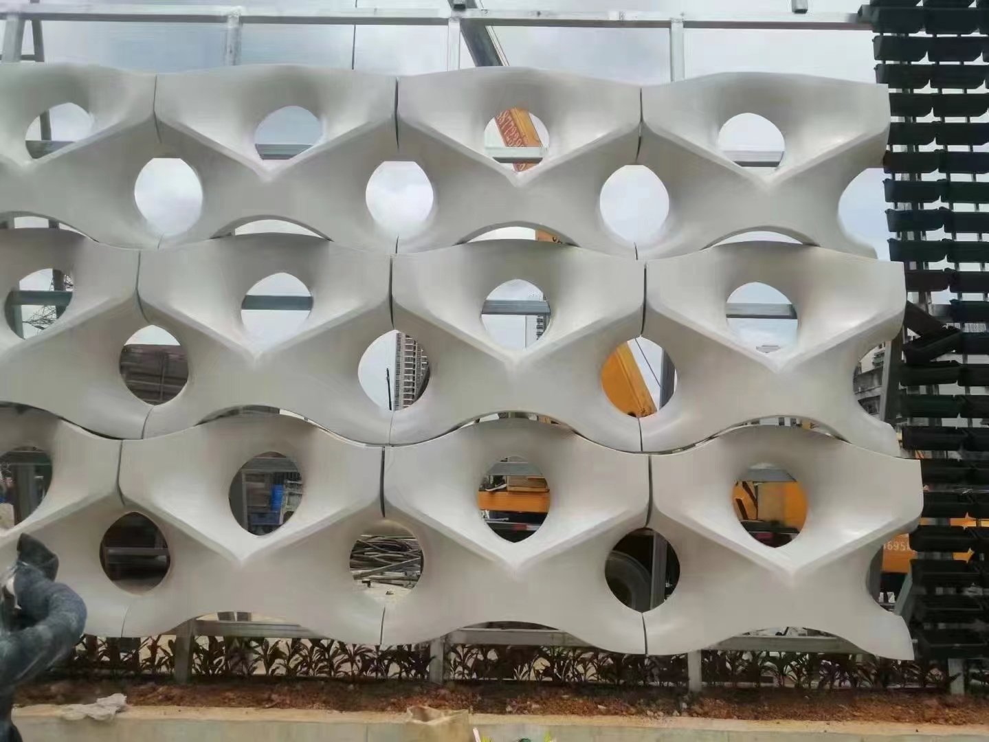 2.0鋁單板門頭裝飾板鋼結構