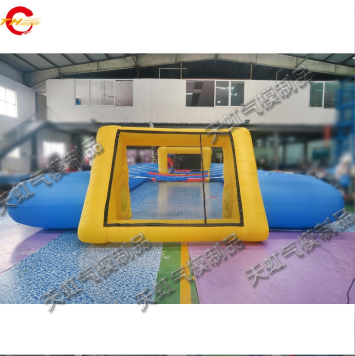 濟(jì)南戶外體育運(yùn)動(dòng)充氣足球場(chǎng)定制 無(wú)底充氣足球框訂做 牛津布充氣足球場(chǎng)批發(fā)價(jià)格