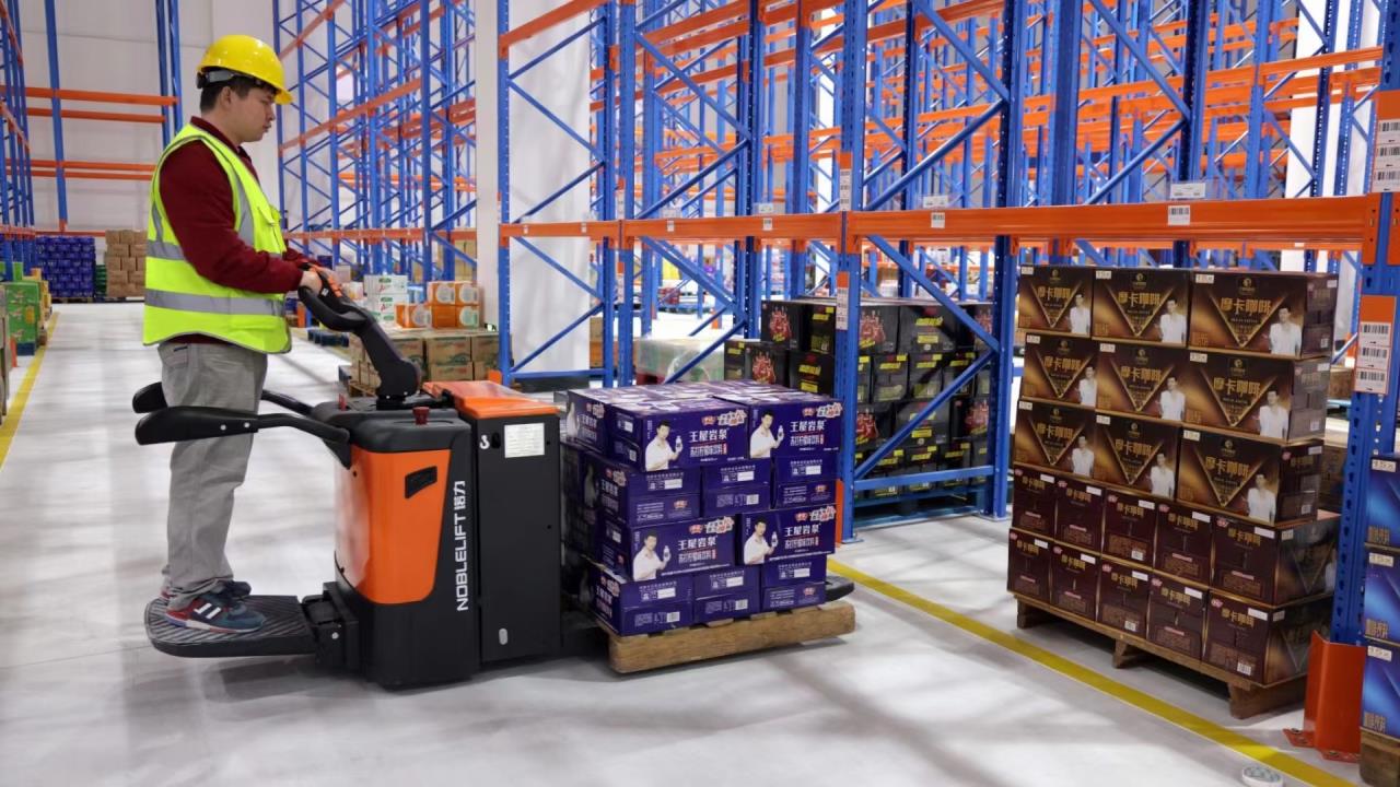 電液壓車 電動地牛搬運車 手動叉車 工地用電動叉車