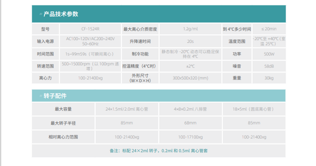 國(guó)產(chǎn)杭州佑寧臺(tái)式高速冷凍離心機(jī)CF-1524R