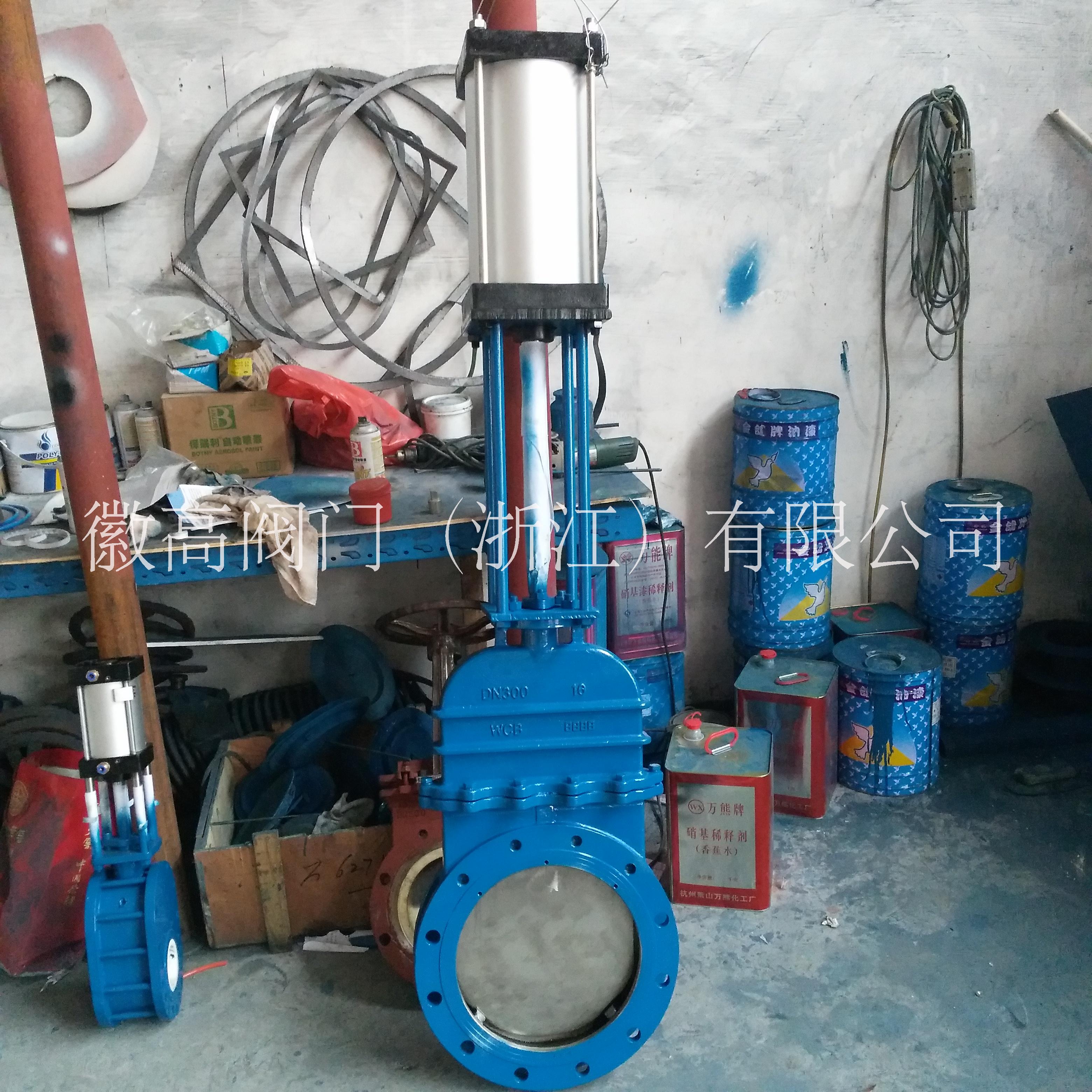 暗桿氣動刀型閘閥 DMZ673H-10C