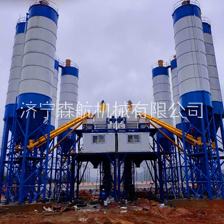 混凝土攪拌站 建筑工地混凝土拌合站